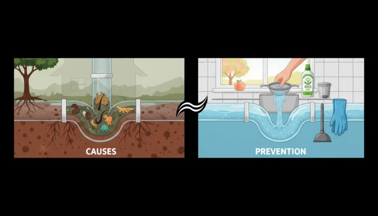 Common Causes of Clogged Drains in Georgia Homes