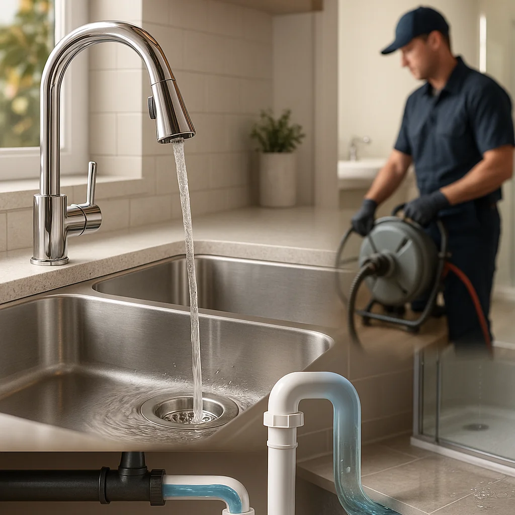 How to Keep Kitchen and Bathroom Drains Flowing Smoothly in Georgia Homes